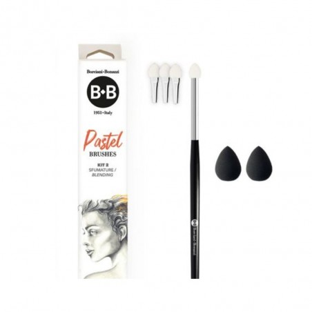 Pennelli per Pastello, Kit Pastel Brush "Sfumature" - Borciani e Bonazzi
