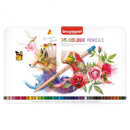 Matite Colorate Expression, Set da 36pz. - Bruynzeel