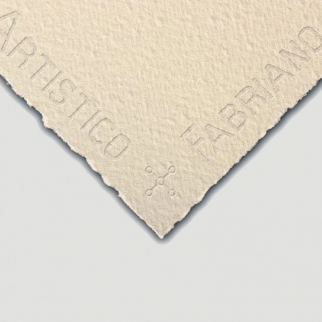 Fogli di Carta Artistico Traditional White Grana Fine 300gr, 100%Cotone, Pack 3+2 - Fabriano