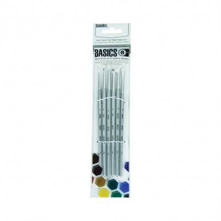 Set Pennelli Basics, 6pz. - Liquitex