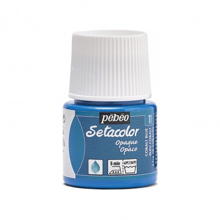 Setacolor Opaco Colori per Tessuti Scuri - Pèbèo