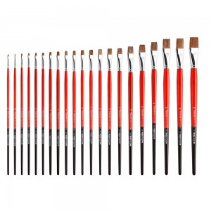 Pennello Punta Piatta in Pelo di Bue Chiaro Serie 944 - Tintoretto