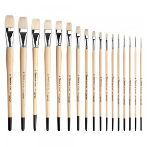 Pennello Punta Piatta in Pelo Naturale Serie 290 - Tintoretto