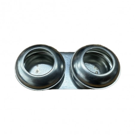 Scodellino Doppio in Metallo, 40x15mm - Maimeri