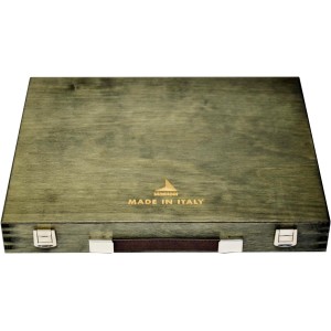 Cassetta in Legno Vintage Olio Classico, 26x20ml. - Maimeri