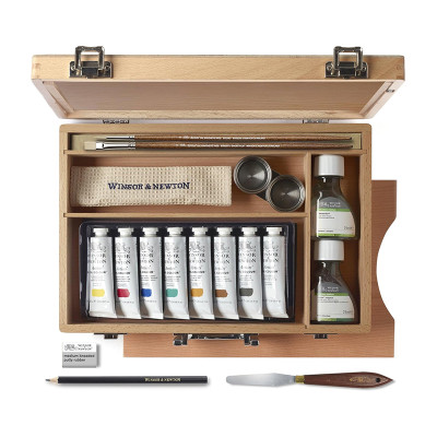 Cassetta in Legno Olio Artists' - Winsor&Newton