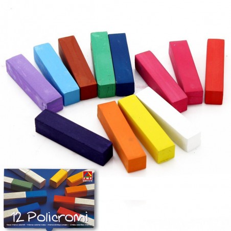Gessi Intensi Policromi - CMP - 12 Colori - Cmp