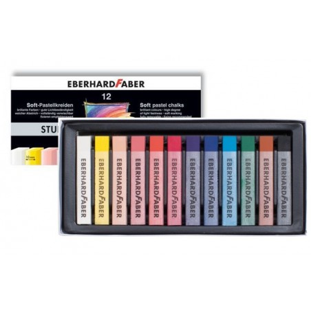 Gessetti Morbidi - Eberhard Faber - 12 Colori - Eberhard Faber