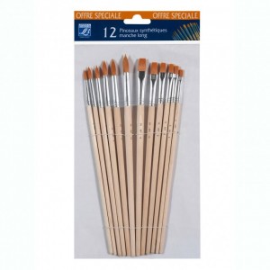 Set di Pennelli Manico Lungo - Lefranc&Bourgeois 