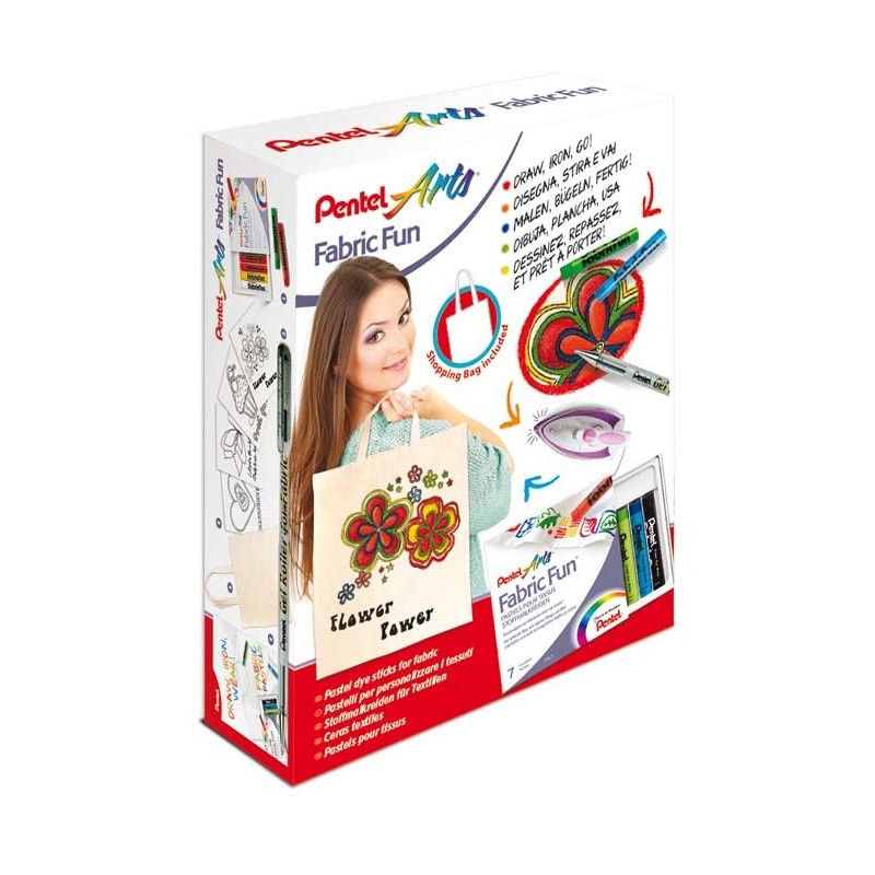 Colori Fabric Fun Set - Borsa - Pentel Arts 