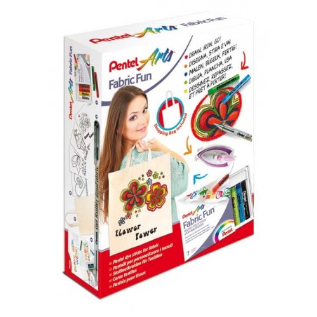 Colori Fabric Fun Set - Borsa - Pentel Arts 