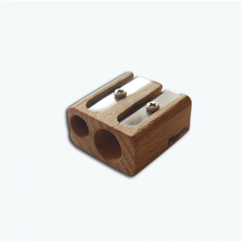 Temperamatite in Legno - 2 Fori - Lebez