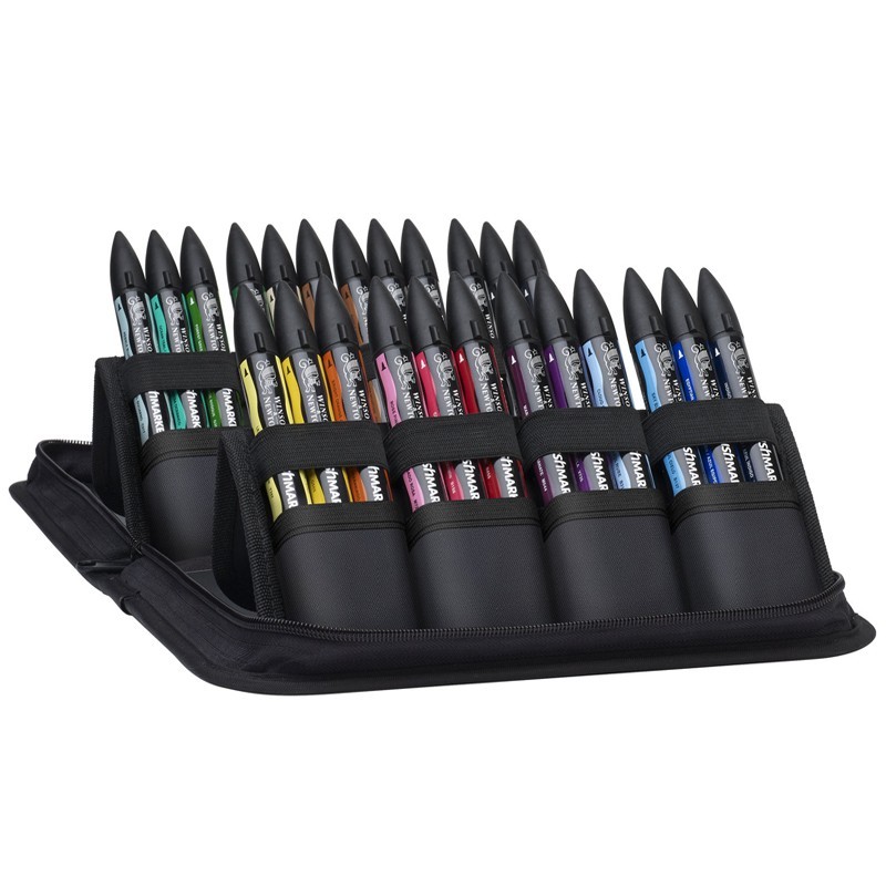 Pennarelli Brushmarker - Astuccio Student 24pz. - Winsor&Newton
