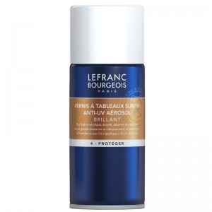 Vernice Finale Brillante Sopraffina Anti-UV - Spray 400ml - Lefranc&Bourgeois