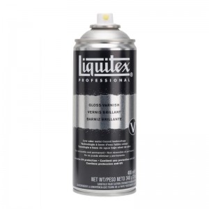 Vernice Finale Spray Brillante 400ml. - Liquitex