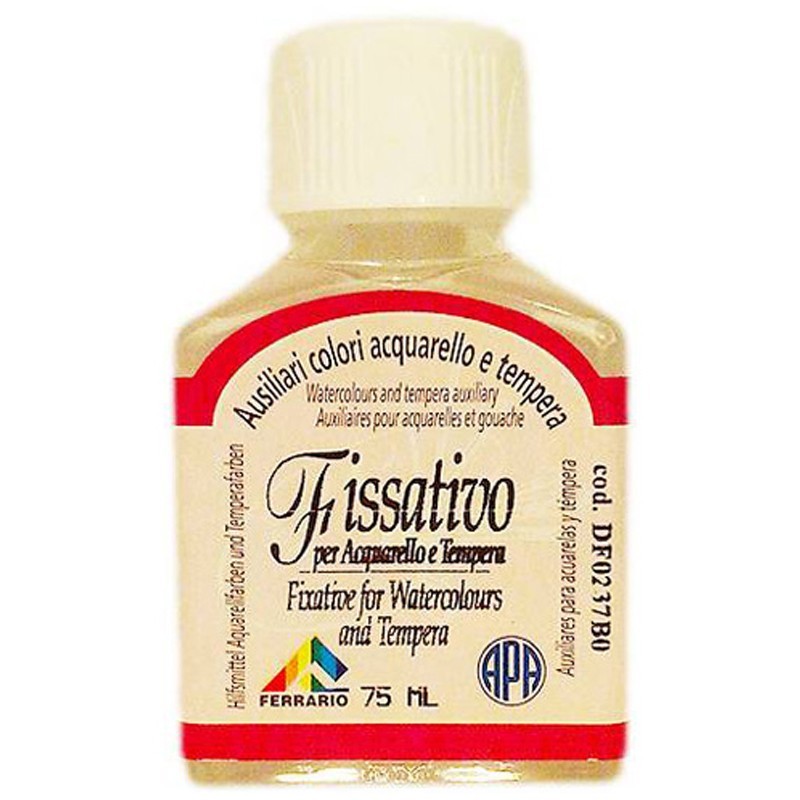 Fissativo per Acquerello e Tempera - 75ml - Ferrario