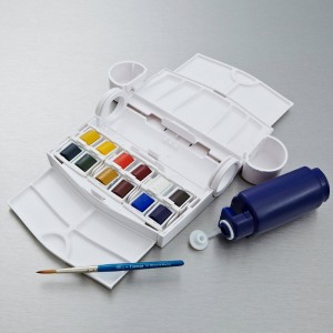 Acquerello Cotman Field Plus - 12 Mezzi Godet - Winsor&Newton