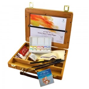 Acquerello Professional Water Colour - Cassetta in Bamboo - Winsor&Newton