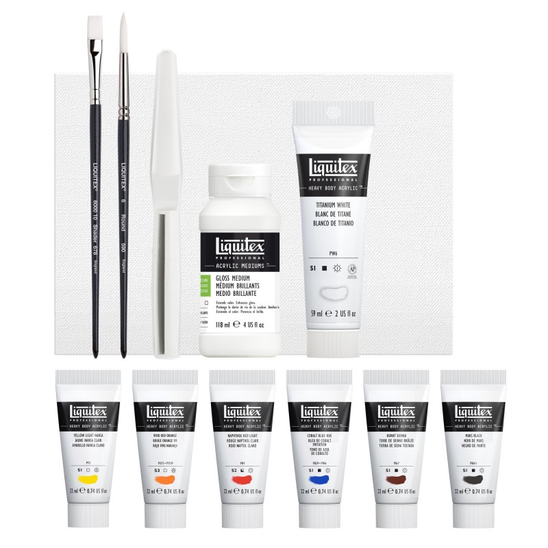 Acrilico Heavy Body - Starter Set - Liquitex