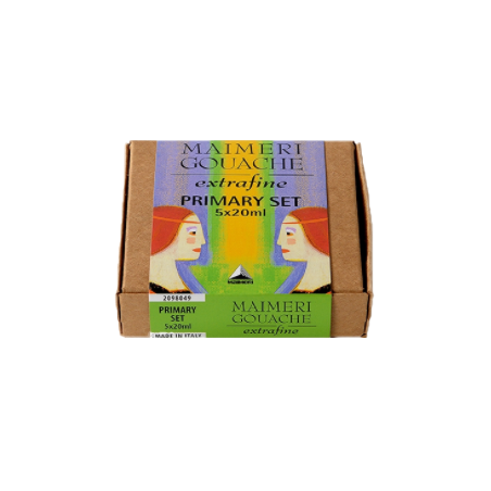 Colori Gouache Extrafine 20ml. - Primary Set - Maimeri
