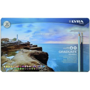 Matite Acquerellabili Graduate - 36 pz. - Lyra
