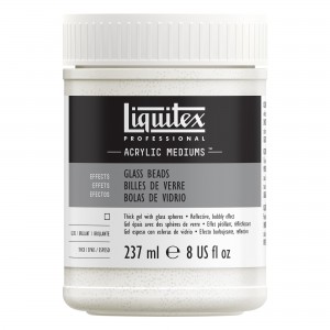 Medium Gel Texture Biglie Vetro 237ml. - Liquitex