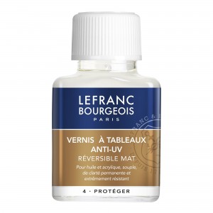 Vernice per Quadri Anti Uv Sopraffina Opaco - 75ml. - Lefranc&Bourgeois