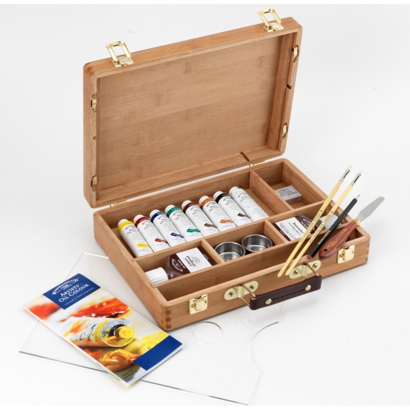 Colori ad Olio Artists' - Cassetta Bamboo - Winsor&Newton