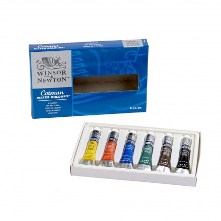 Acquerello Cotman Set 6X8ml. - Winsor&Newton