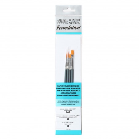 Pennelli Foundation per Acquerello - Set 14 - Winsor&Newton