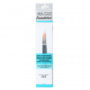 Pennelli Foundation per Acquerello - Set 10 - Winsor&Newton