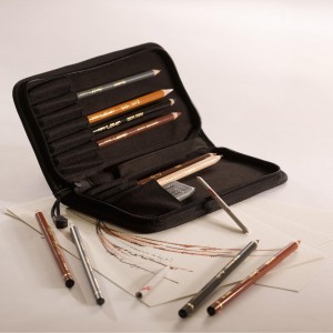 Trousse Sketching- Astuccio con 10 Matite da Schizzo e Accessori - Contè à Paris