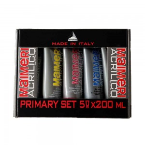 Acrilico Maimeri 200ml. - Set Primari