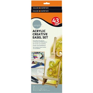 Simply Easel - Set Acrilico - Daler Rowney