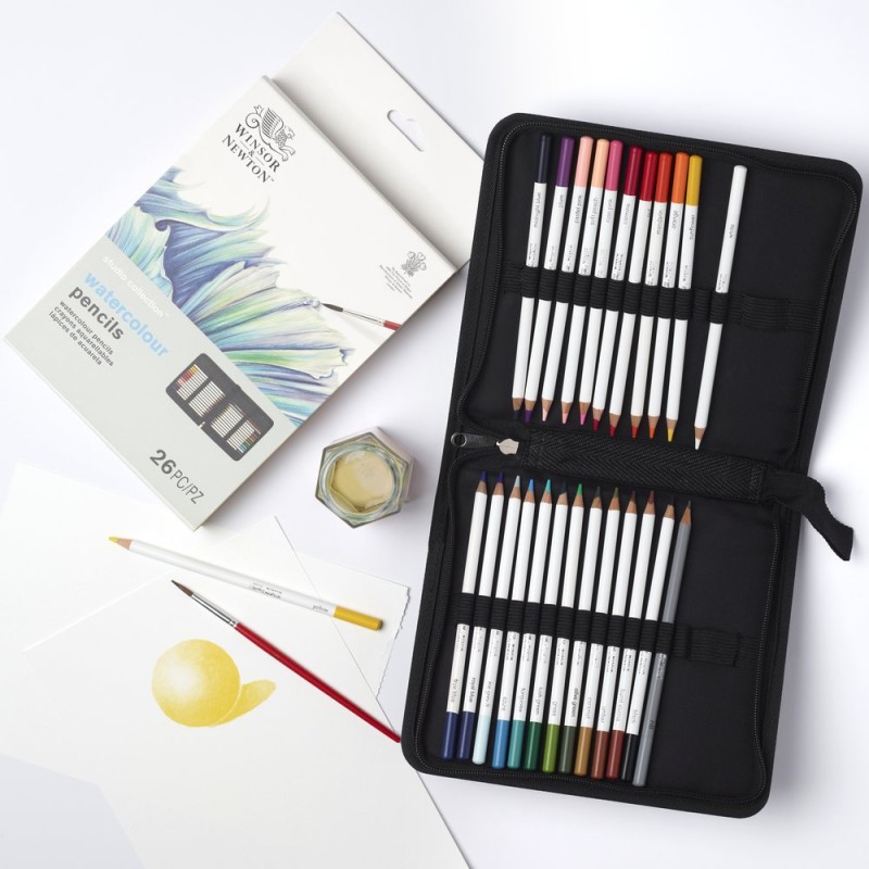 Matite Acquerellabili Studio Collection Astuccio 26pz. - Winsor&Newton