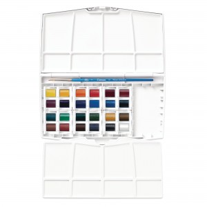 Acquerello Cotman Painting Plus - 24 Mezzi Godet - Winsor&Newton