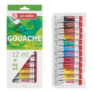 Gouache Set 12 Tubetti da 12ml.