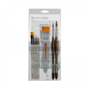 Kit Base 9 Pennelli "Storie ad Acquerello" di Laura Cortinovis