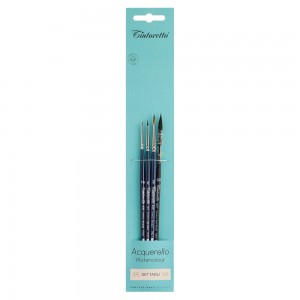 Blister di Pennelli per Acquerello Set "Dettagli"