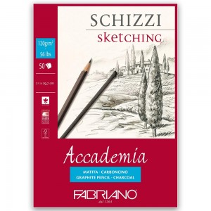 Blocco Sketch Accademia 120gr. - 50 Fogli