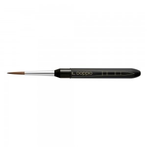 Pennello da Viaggio Sintetico - Il Doppio