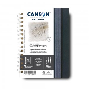 Taccuino Saunders Waterford 300gr. - 20 fogli 100% Cotone