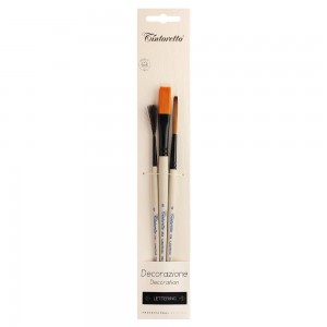 Blister Pennelli per Lettering 3pz. - Tintoretto