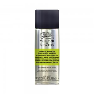 Vernice Finale Extra Lucida Spray 400ml. - Winsor&Newton