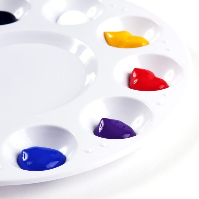 Tavolozza Rotonda in Plastica - Daler Rowney