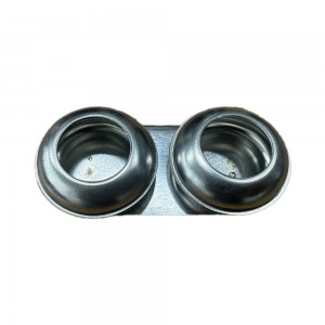 Scodellino Doppio in Metallo, 40x15mm - Maimeri