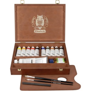 Cassetta in Legno Olio Mussini - Schmincke