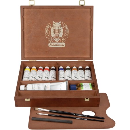 Cassetta in Legno Olio Mussini - Schmincke